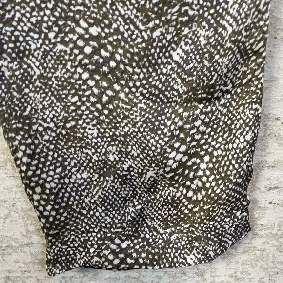 Joie 100% Silk Pants Animal Print Sz 8 Old Money Quiet Luxury Capsule - Picture 8 of 16